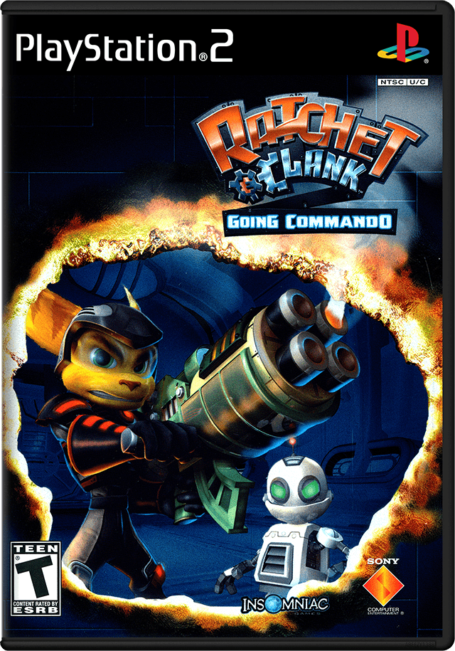 Ratchet & Clank 2: Going Commando (RUS) cover