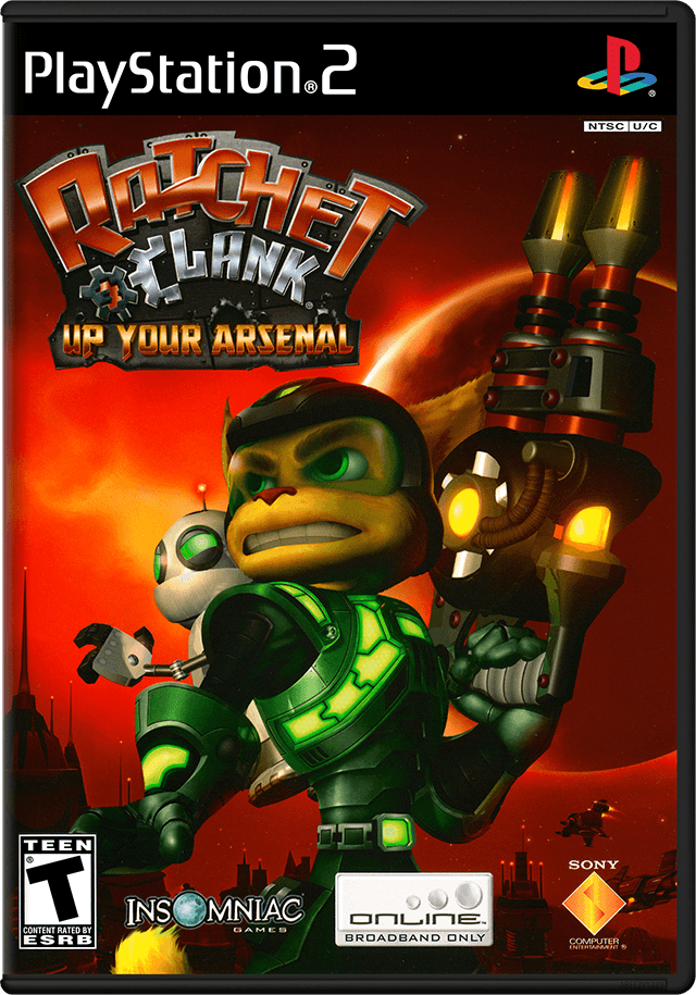 Ratchet & Clank 3: Up Your Arsenal (RUS) cover