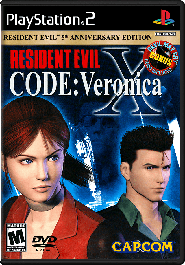 Resident Evil: Code: Veronica X (RUS) cover