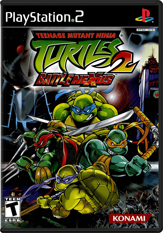Teenage Mutant Ninja Turtles 2: Battle Nexus (RUS) cover